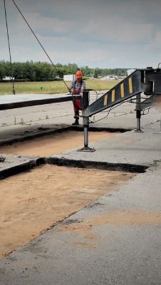 Строительство дорог из дорожных плит