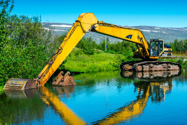 Выкопать пруд в Пушкино